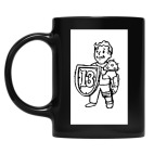 Кружка цветная UV-DTF