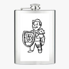 Фляжка стальная