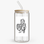 Банка с бамбуковой крышкой