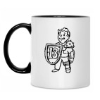 Кружка двухцветная