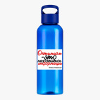 Прозрачная спортивная бутылка