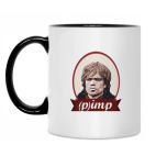 Кружка двухцветная