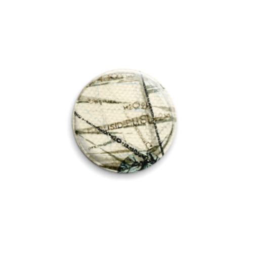 Значок 25мм с принтом Осеннее настроение