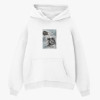 Толстовка худи оверсайз