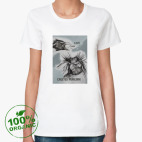 Женская футболка органик