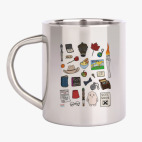 Кружка металлическая