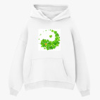 Толстовка худи оверсайз