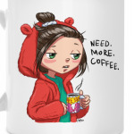 Need more coffee girl