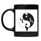 Кружка цветная UV-DTF