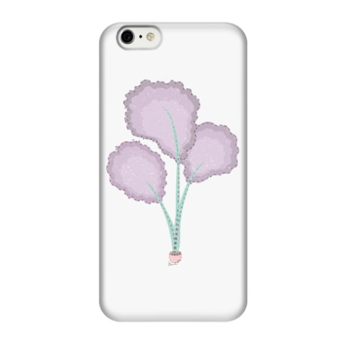 Чехол для iPhone 6/6s арт растение