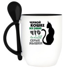 Кружка с ложкой