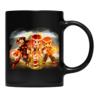 Кружка цветная UV-DTF