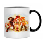 Кружка двухцветная