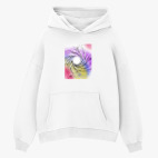 Толстовка худи оверсайз