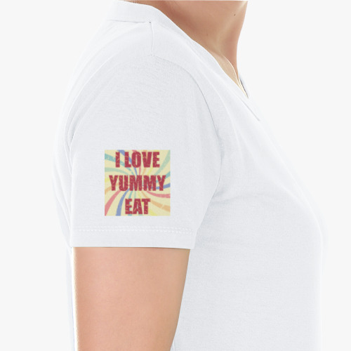 Классическая футболка Люблю вкусно покушать