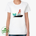 Женская футболка органик