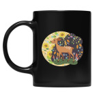 Кружка цветная UV-DTF