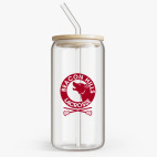 Банка с бамбуковой крышкой