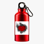 Металлическая бутылка 400 мл UV-DTF