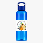 Прозрачная спортивная бутылка