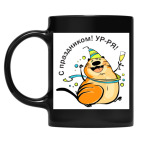 Кружка цветная UV-DTF