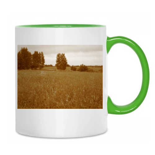 Кружка с принтом Wood-k