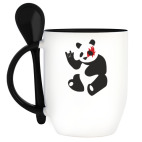 Кружка с ложкой