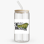 Банка с бамбуковой крышкой