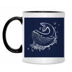 Кружка двухцветная