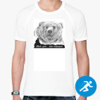 Мужская спортивная футболка