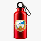 Металлическая бутылка 400 мл UV-DTF