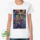 Женская футболка органик