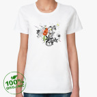Женская футболка органик