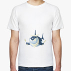 Классическая футболка  Акула