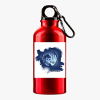 Металлическая бутылка 400 мл UV-DTF