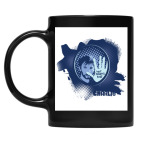 Кружка цветная UV-DTF