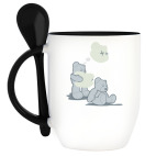 Кружка с ложкой