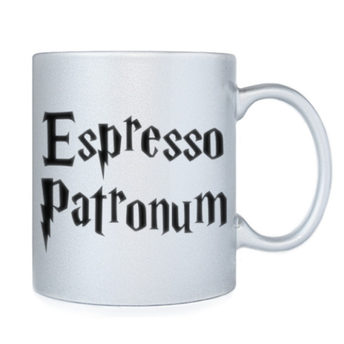 Кружка с принтом Espresso Patronum