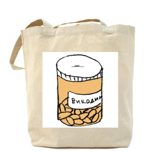 Сумка шоппер с принтом Хаус