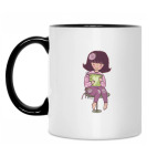 Кружка двухцветная