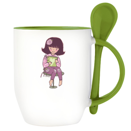 Кружка с ложкой творческая личность