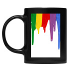 Кружка цветная UV-DTF