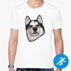 Мужская спортивная футболка