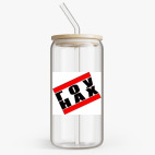 Банка с бамбуковой крышкой