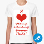 Женская спортивная футболка