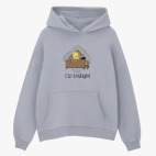 Толстовка худи оверсайз