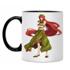 Кружка двухцветная