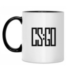 Кружка двухцветная