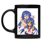 Кружка цветная UV-DTF