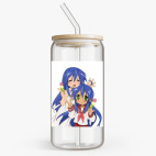 Банка с бамбуковой крышкой